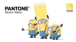 Image from Pantone showing Minions