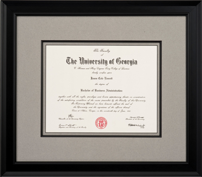 Graduation Framing - The Great Frame Up